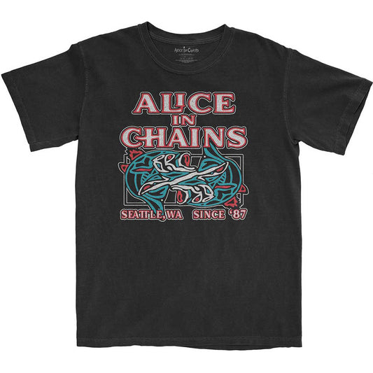 Alice In Chains Totem Fish T-shirt Front