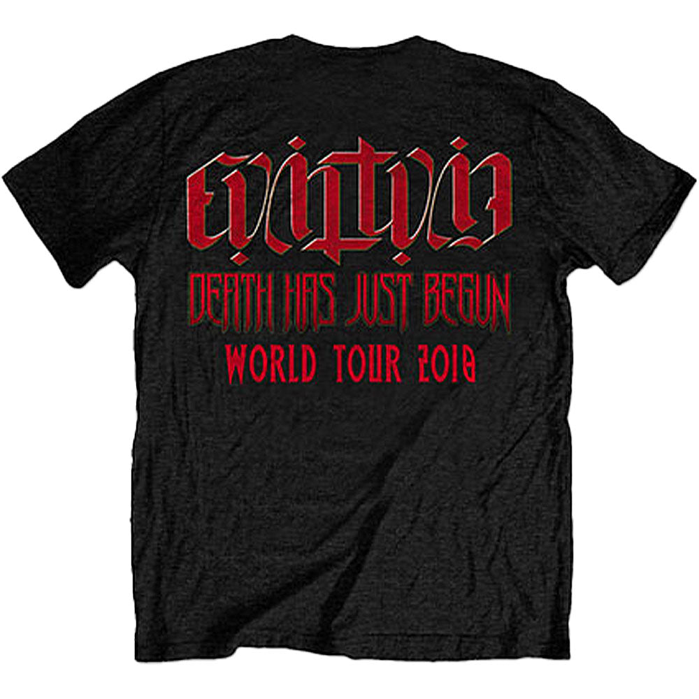 Anthrax Evil King World Tour 2018 T-shirt Back
