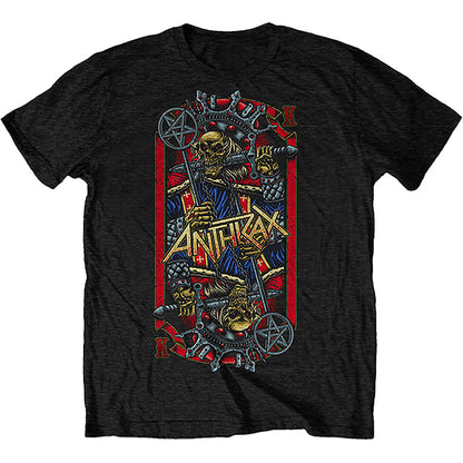 Anthrax Evil King World Tour 2018 T-shirt Front