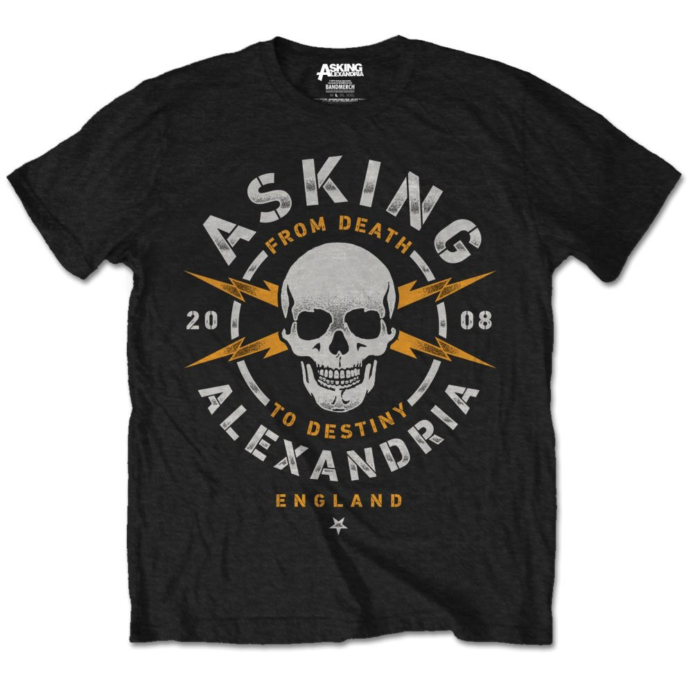 Asking Alexandria Danger T-shirt Front