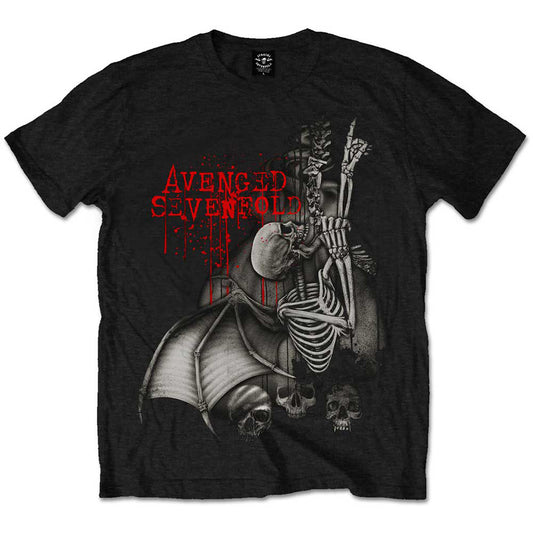 Avenged Sevenfold Spine Climber T-shirt Front