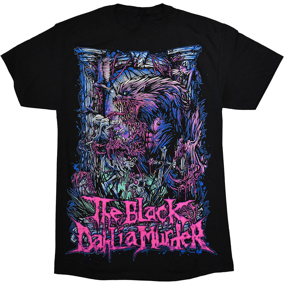 Black Dahlia Murder Wolfman T-shirt Front