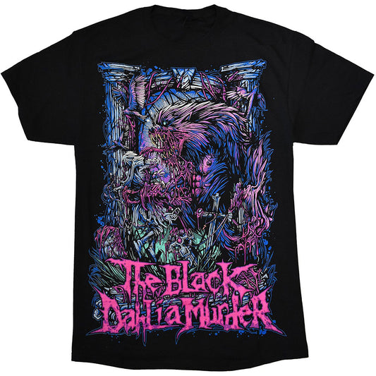 Black Dahlia Murder Wolfman T-shirt Front