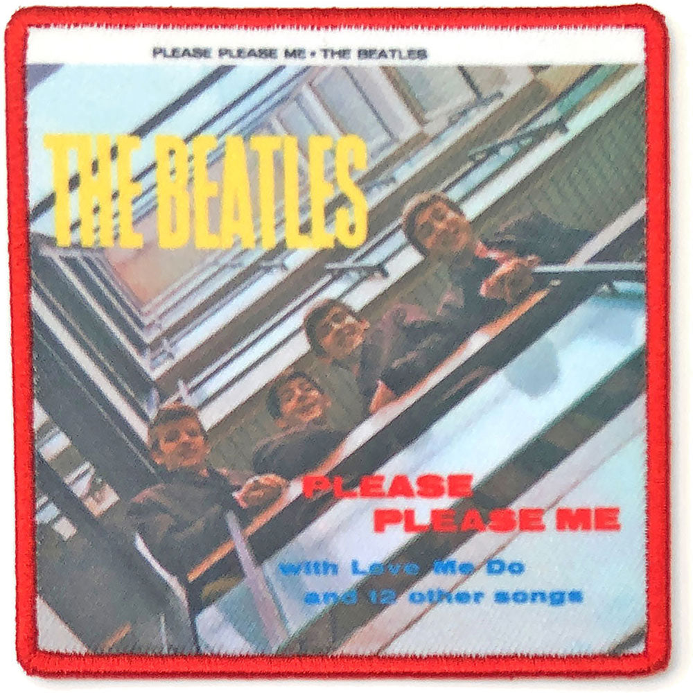 Beatles Please Please Me Album Cover Woven Patch Front