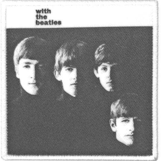 With The Beatles Album Cover Woven Patch Front