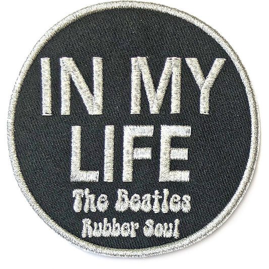 Beatles In My Life Woven Patch Front