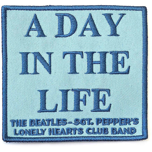 Beatles A Day In The Life Woven Patch Front