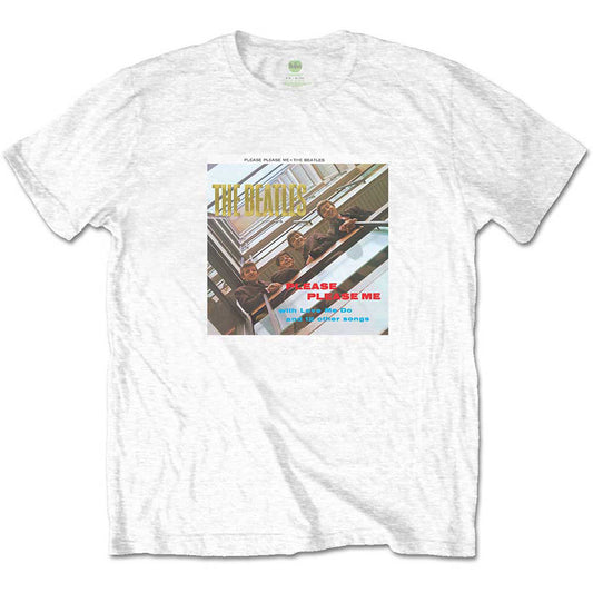 Beatles Please Please Me Gold T-shirt Front