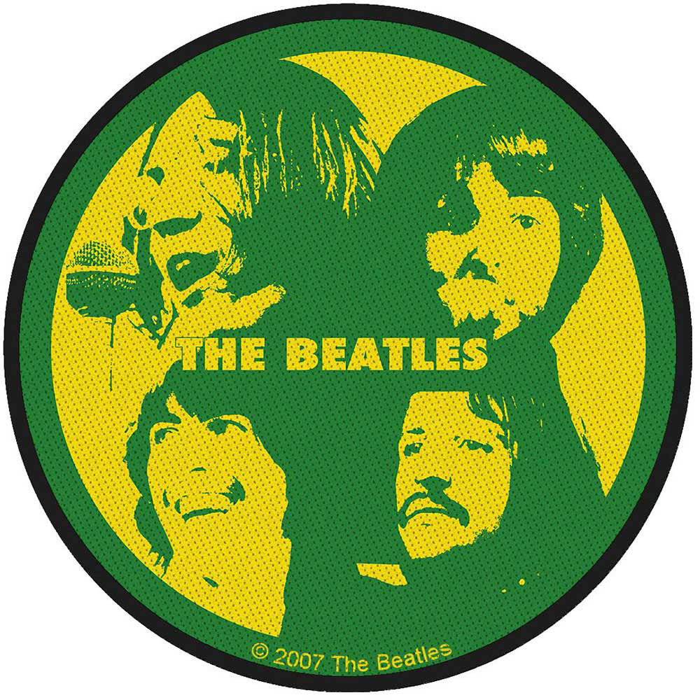 Beatles Let It Be Woven Patch Front