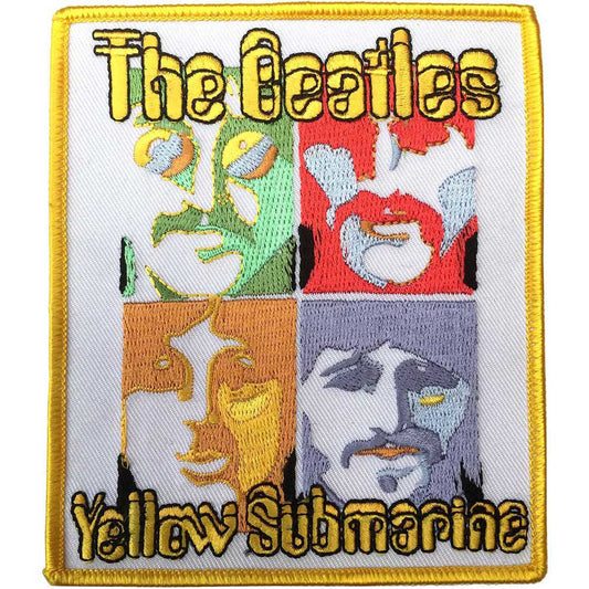 Beatles Yellow Submarine Sea Of Science Woven Patch Front