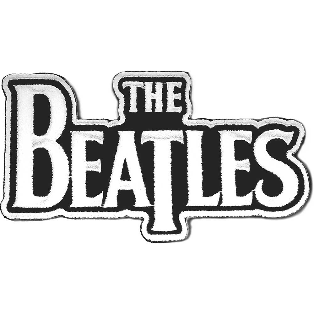 Beatles Drop T Logo Woven Patch Front