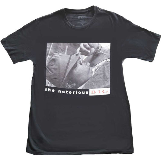 Notorious B.I.G. Lay Down T-shirt Front