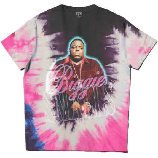 Notorious B.I.G. Neon Glow T-shirt Front