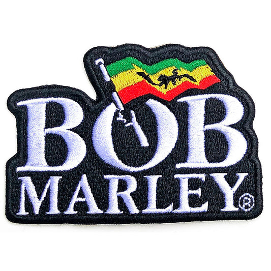 Bob Marley Logo Woven Patch Front