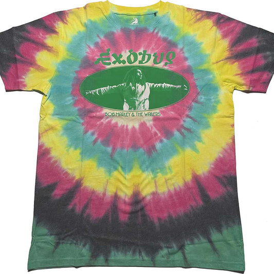 Bob Marley Exodus Oval T-shirt Front