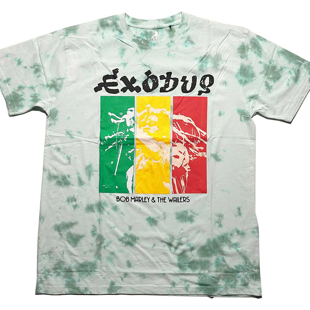 Bob Marley Rasta Colours T-shirt Front