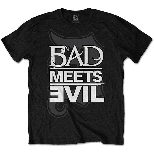 Bad Meets Evil Logo T-shirt Front
