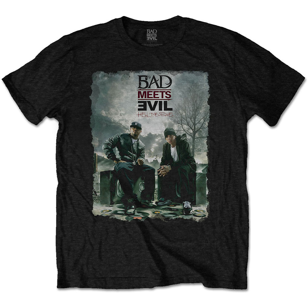 Bad Meets Evil Burnt T-shirt Front