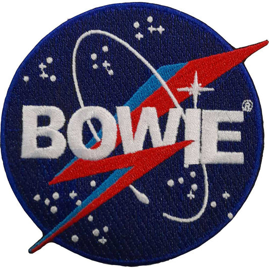 David Bowie Nasa Woven Patch Front