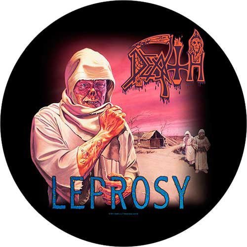 Death Leprosy Back Patch Front