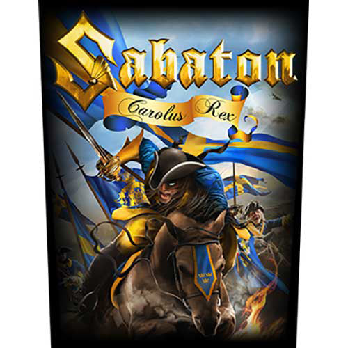 Sabaton Carolus Rex Back Patch Front