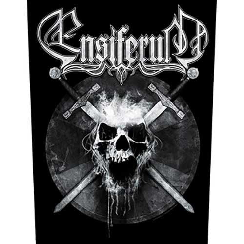 Ensiferum Skull Back Patch Front