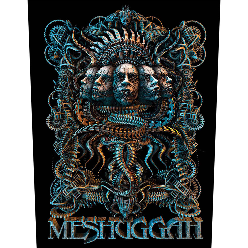 Meshuggah 5 Faces Back Patch Front