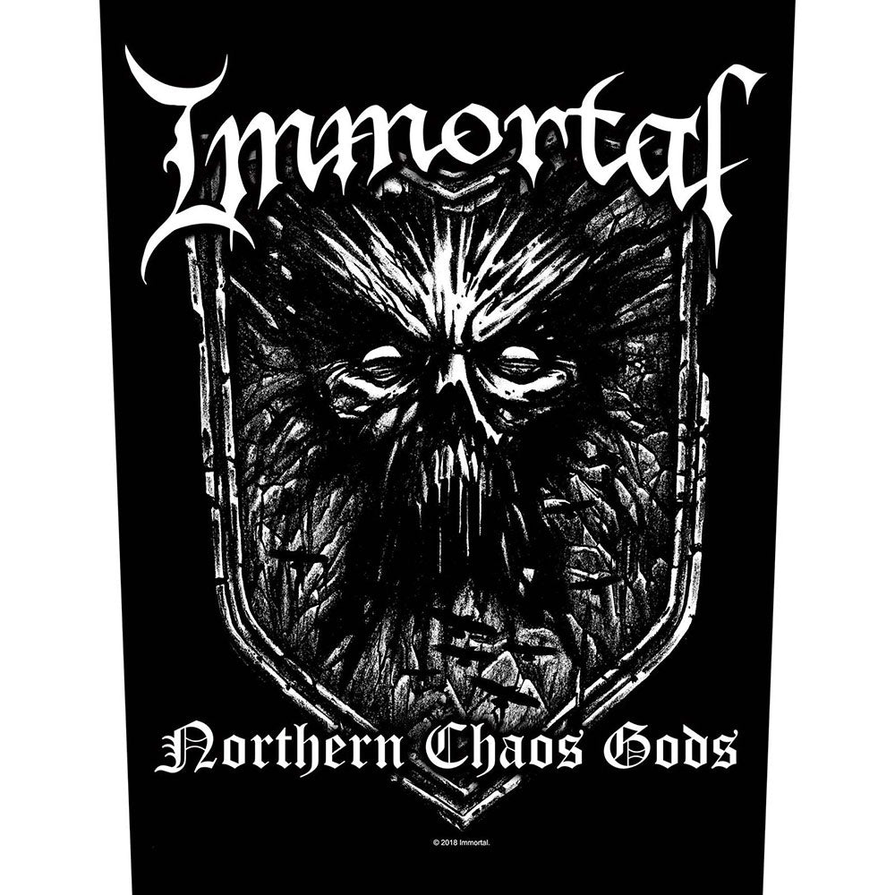 Immortal Northern Chaos Back Patch Front