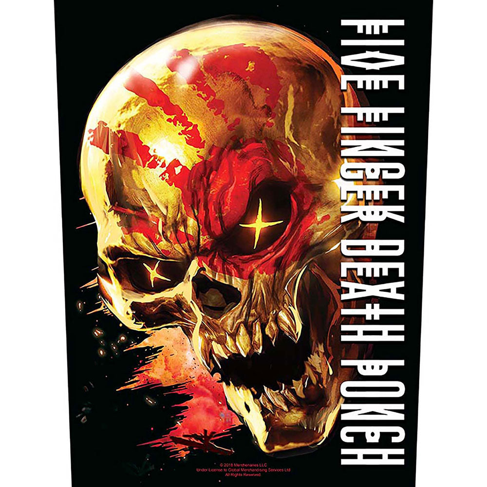 Five Finger Death Punch And Justice For None Back Patch Front