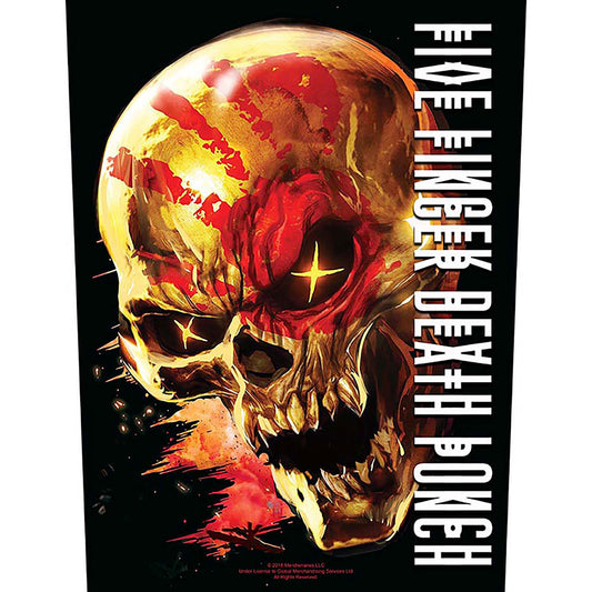 Five Finger Death Punch And Justice For None Back Patch Front