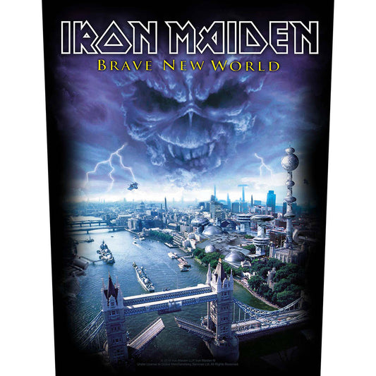 Iron Maiden Brave New World Back Patch Front