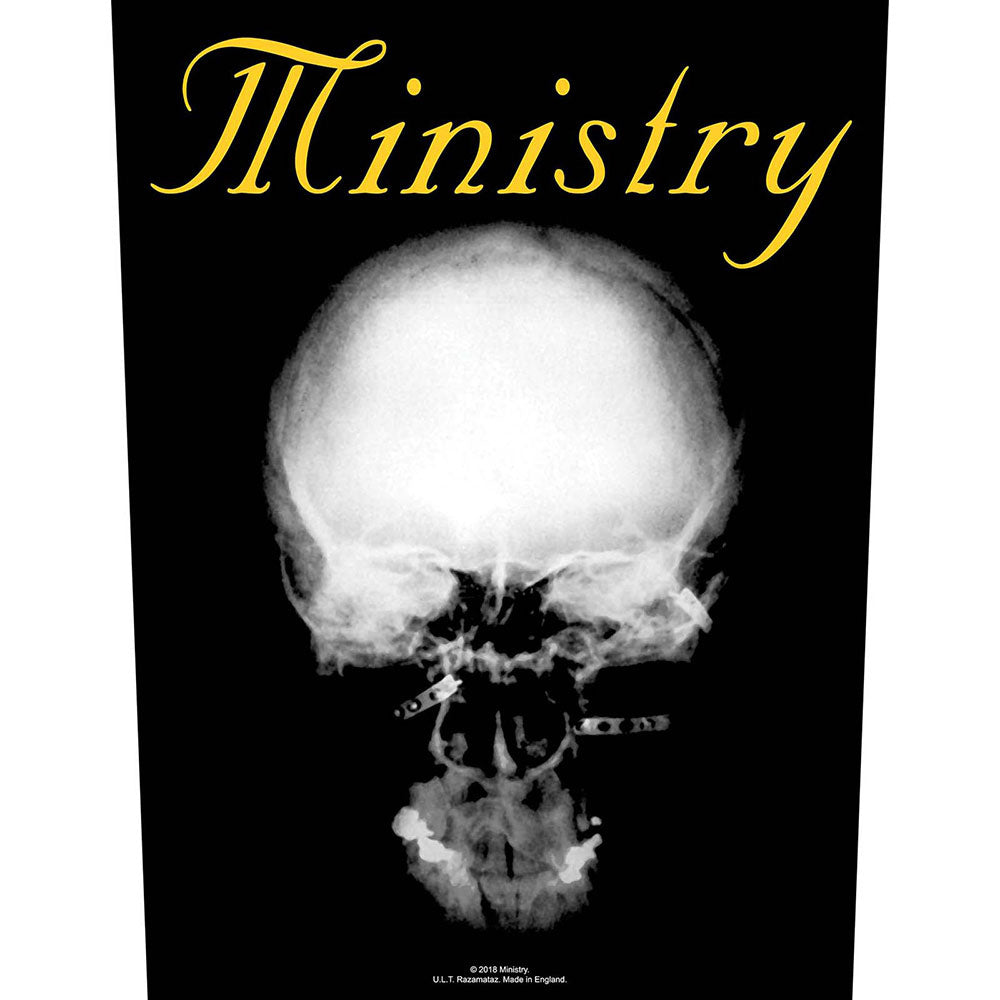 Ministry The Mind Is A Terrible Thing Back Patch Front