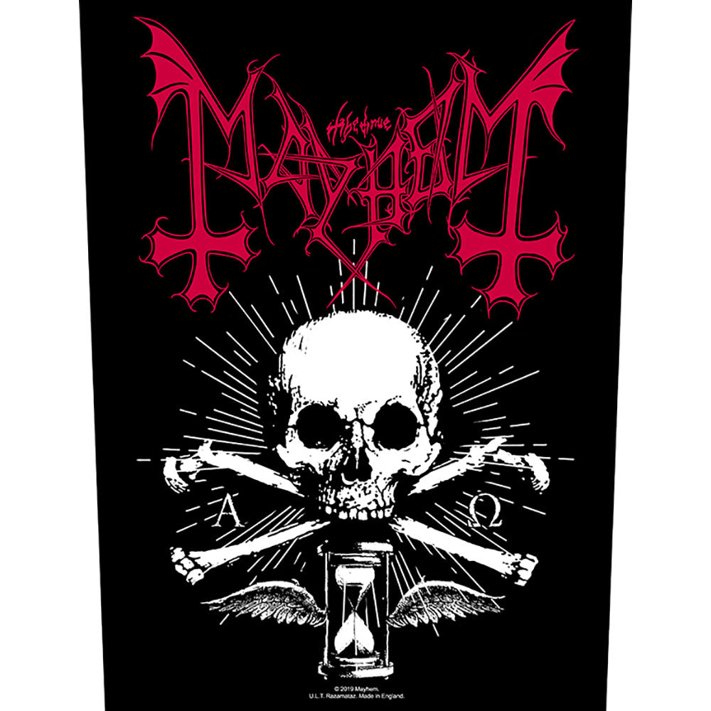 Mayhem Alpha Omega Daemon Back Patch Front