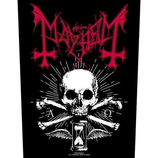 Mayhem Alpha Omega Daemon Back Patch Front