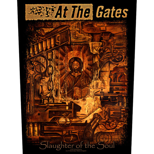 At The Gates Slaughter Of The Soul Back Patch Front