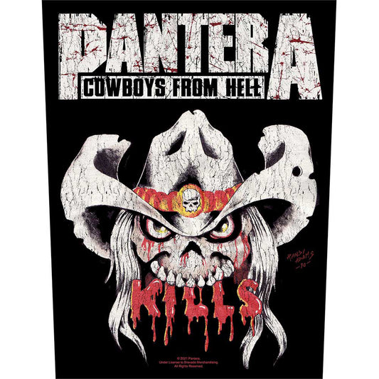 Pantera Kills Back Patch Front