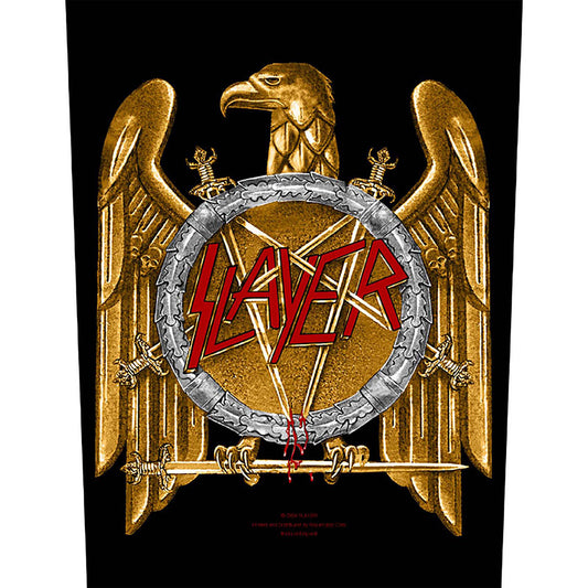 Slayer Golden Eagle Back Patch Front
