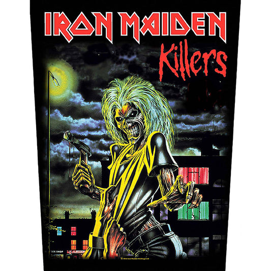 Iron Maiden Killers Back Patch Front