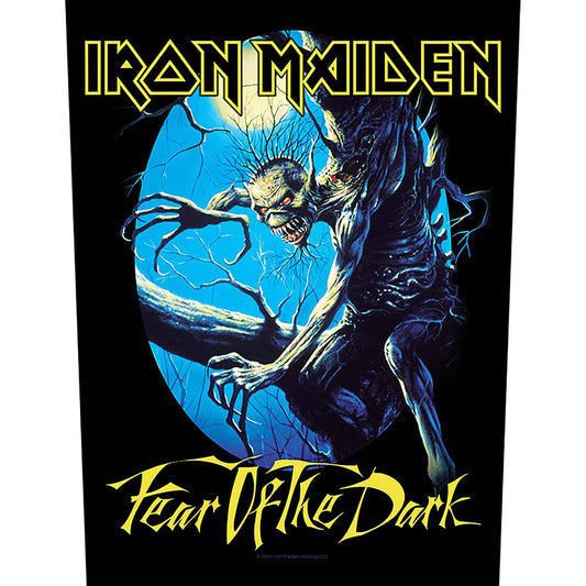 Iron Maiden Fear Of The Dark Back Patch Front