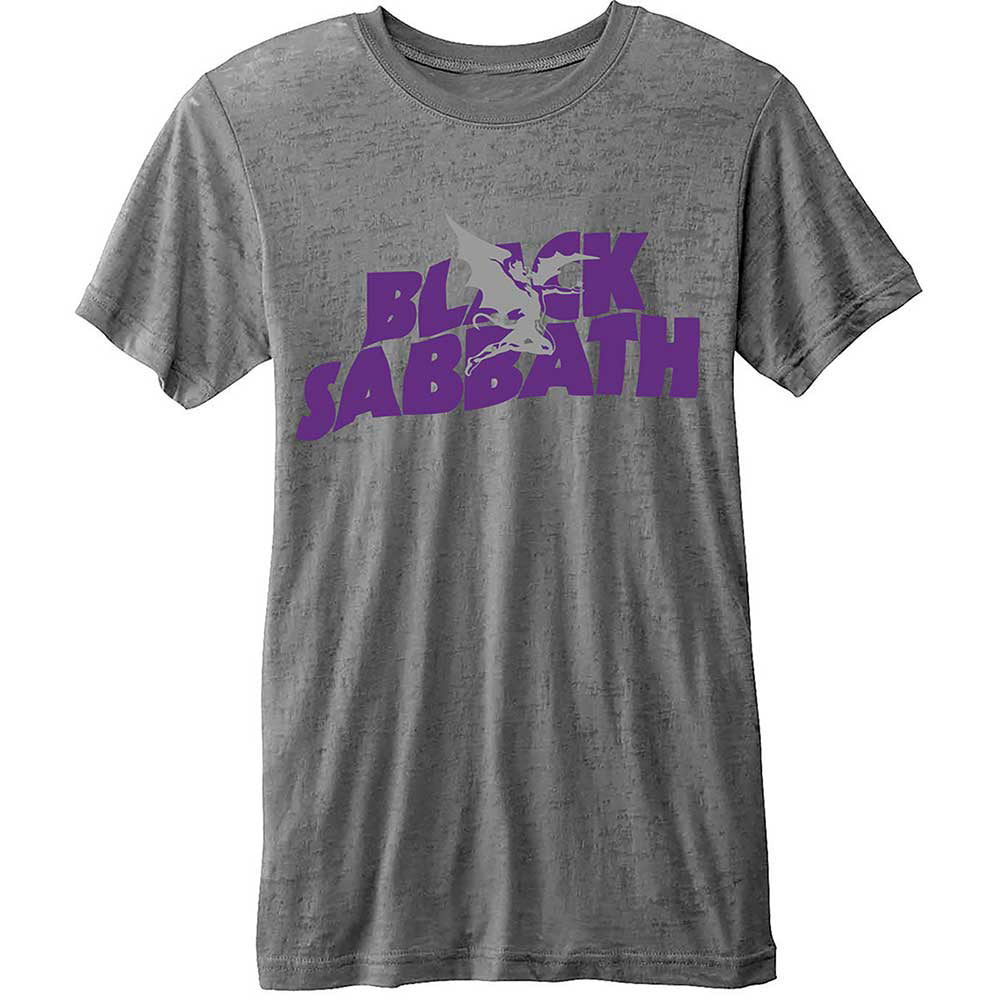 Black Sabbath Logo & Daemon T-shirt Front