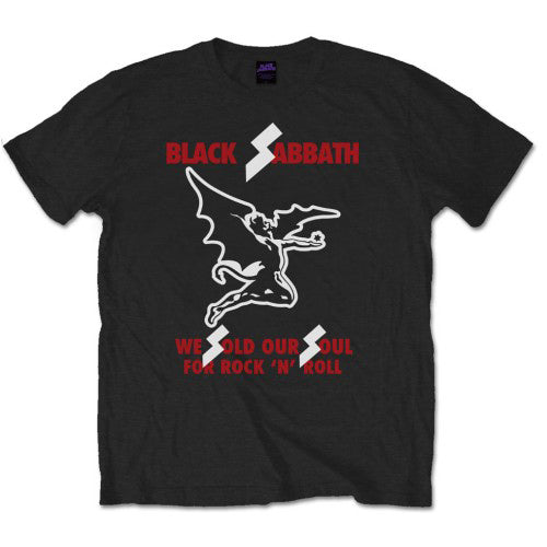Black Sabbath Sold Our Soul T-shirt Front