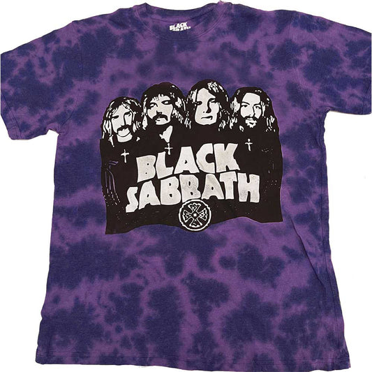 Black Sabbath Band & Logo T-shirt Front