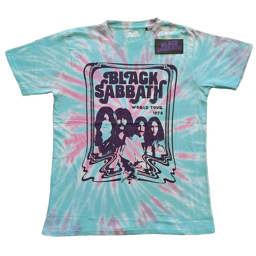 Black Sabbath World Tour '78 T-shirt Front