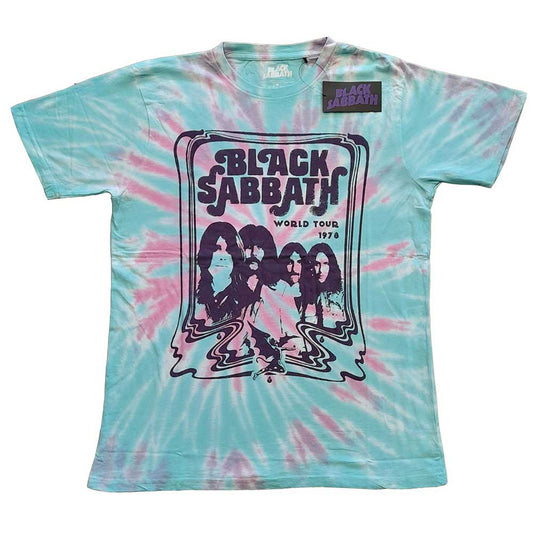 Black Sabbath World Tour '78 T-shirt Front