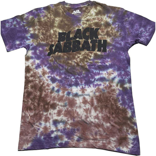 Black Sabbath Wavy Logo T-shirt Front