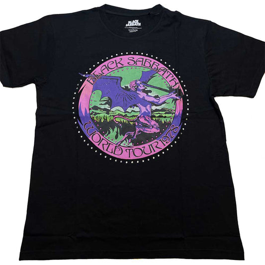 Black Sabbath Tour '78 T-shirt Front