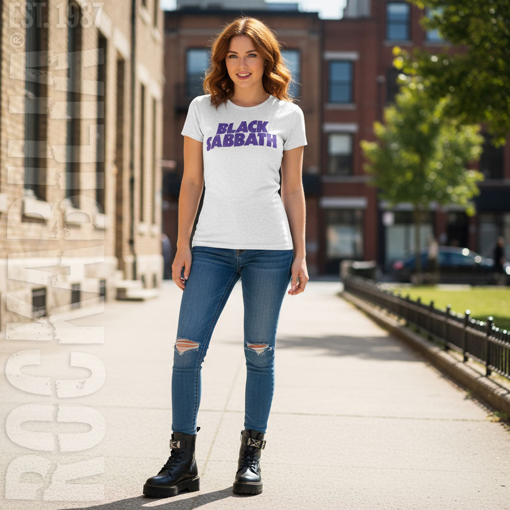 Wavy Logo Vintage Junior Top