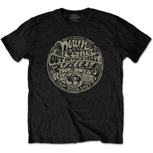 Creedence Clearwater Revival Down On The Corner T-shirt Front