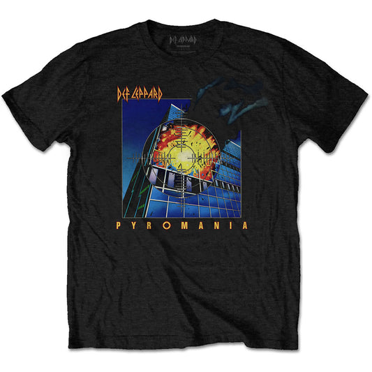 Def Leppard Pyromania T-shirt Front