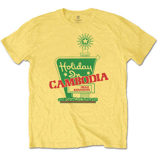 Dead Kennedys Holiday In Cambodia T-shirt Front
